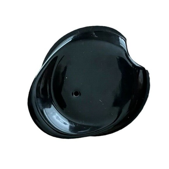 Starbucks Ceramic Tumbler Coffee Mug 2014 Green Dot Diamond 10 oz. Black Lid - Picture 6 of 7